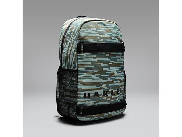 Oakley Mens BTS Backpack, Green Pix Camo, One Size