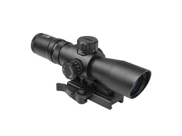 thumbnail image 2 of NcSTAR Gen2 Mark III 3-9x42 Illuminated Tactical Hunting Rifle Scope - Blue/Green Reticle 2 of 4