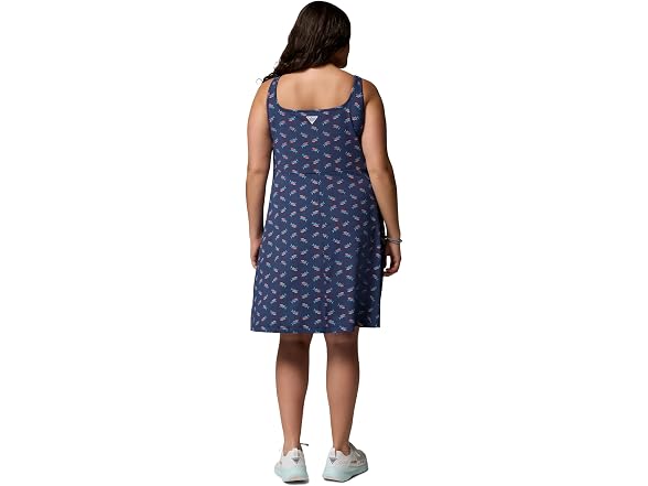 Columbia Women Pfg Dress Nocturnal Bluefin Pride