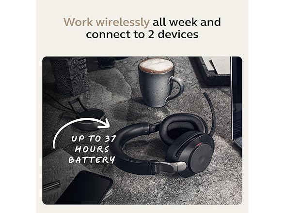 Jabra Evolve2 85 Stereo Headphones