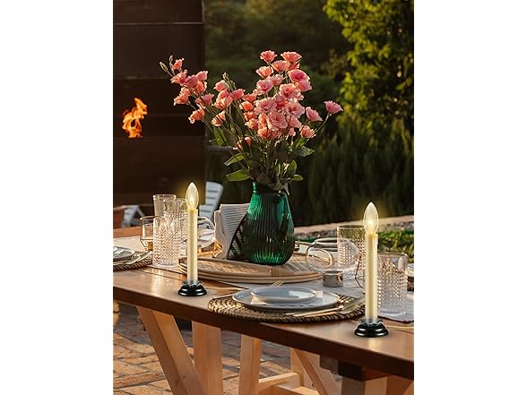 Xingzd Electric Window Candles Lights