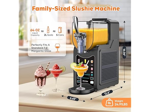 Richday BC103825110096 slushie machine