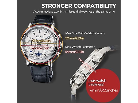 BEWISHOME Automatic Double Watch Winder