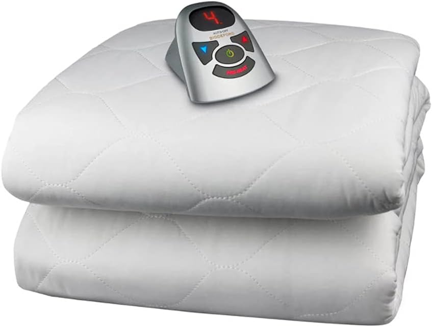 Quilt Electric Mattress Pad W/Controller - Gallery 9