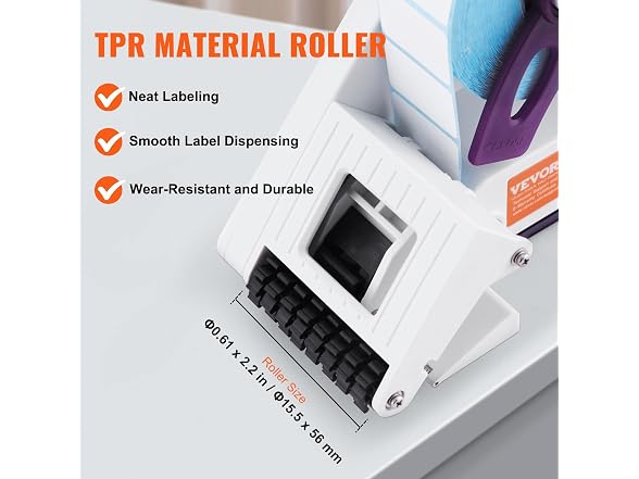 Manual Label Applicator, 0.59-2.17 inches Label