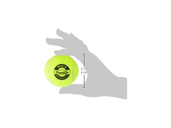 Franklin Squeaky Dog Tennis Balls 3Pk