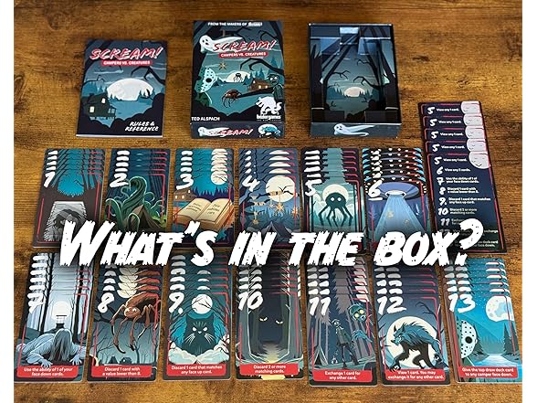 Bezier Games Scream! Card Game