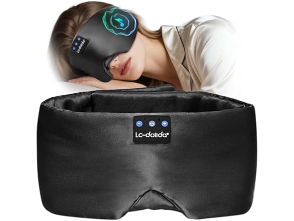 LC-dolida Luxurious Silk Soft Sleep Mask