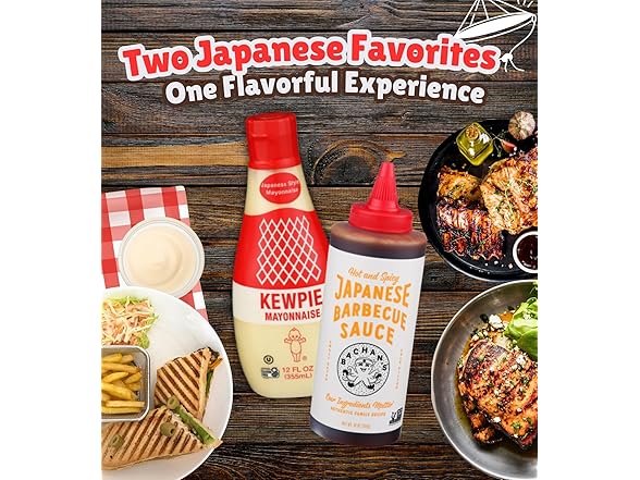5 Item Set- Japanese Mayo & BBQ Sauce & Ramen