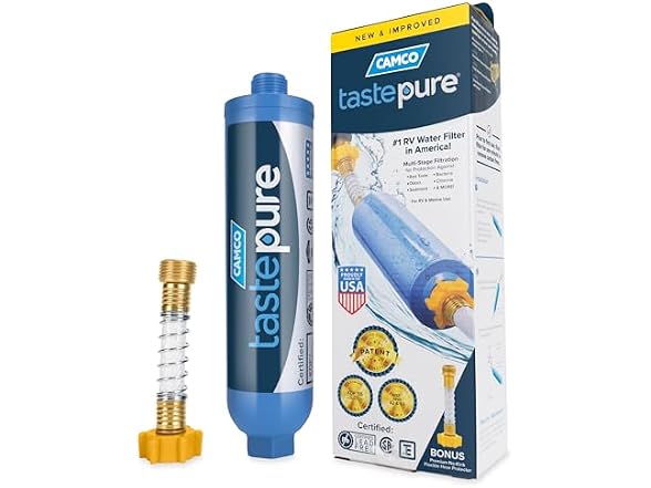 Camco TastePURE RV Water Filter