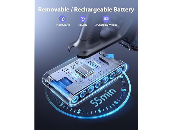 WLUPEL WLUPEL Cordless Vacuum Cleaner, 38kPa Stick Va