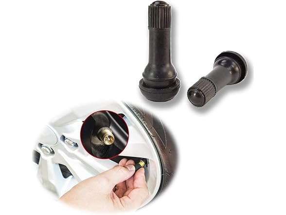 Premium TR413 Rubber Snap-in Valve Stem (100 pcs/ bag)