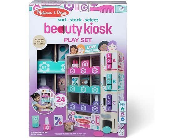 Melissa & Doug Sort, Stock, Select Beauty Kiosk