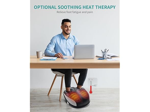 Nekteck Shiatsu Foot Massager with Air Compression