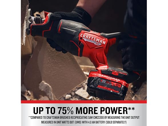 CRAFTSMAN CMCS351B V20* BRUSHLESS RP Cordless Recip Saw