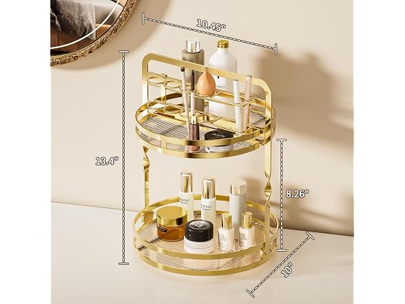 360 Rotating Makeup Organizer