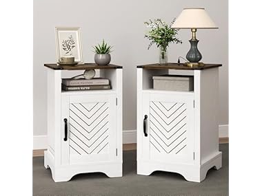$67.99 RoyalCraft Nightstand Set of 2 dealfomo