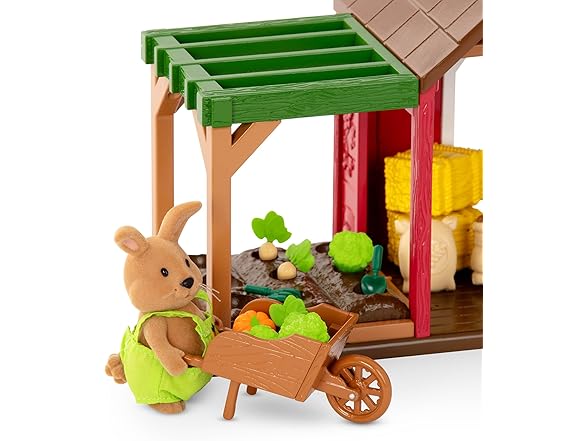 Li’l Woodzeez Happy Harvest Farm Playset