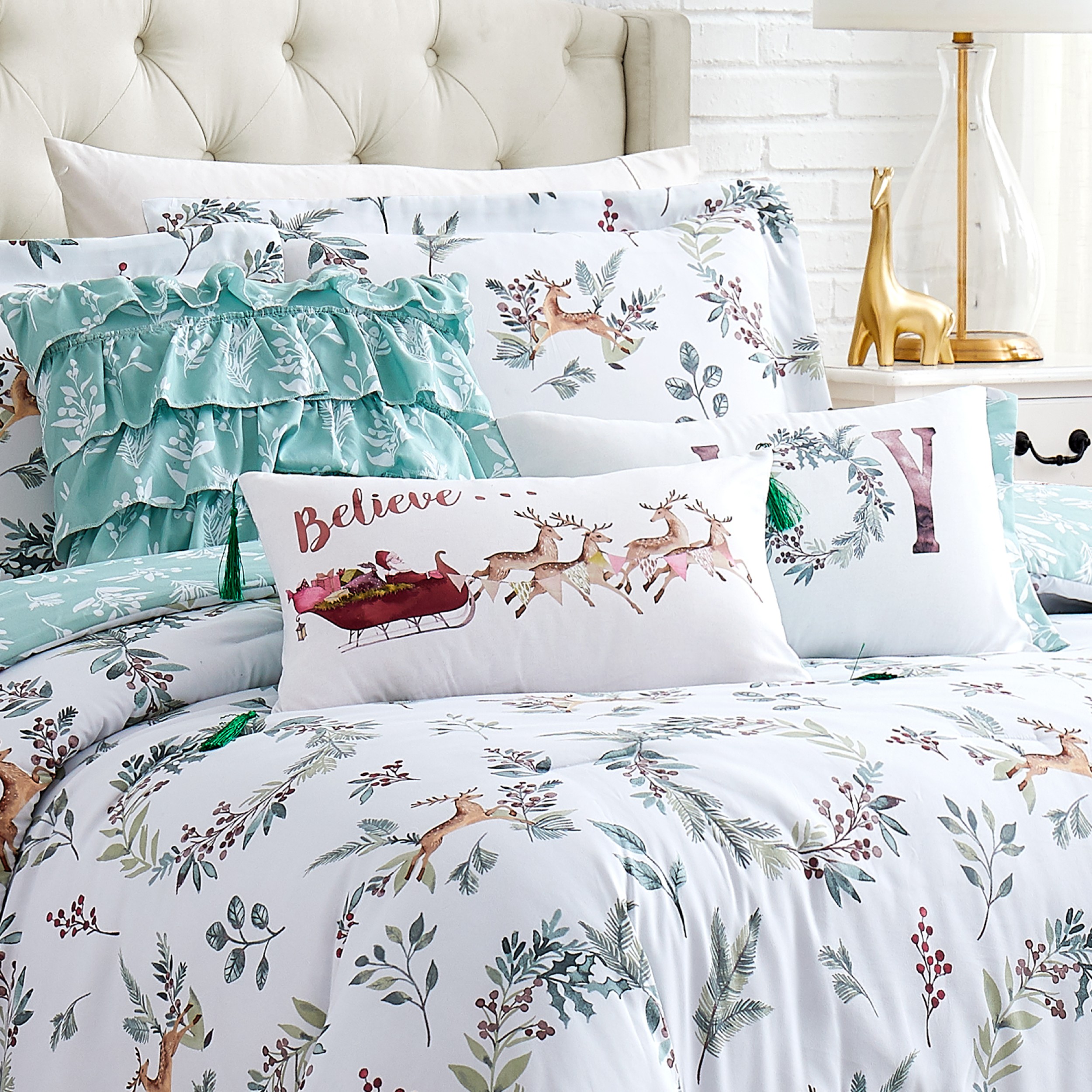 Southshore 6pc Christmas Comforter Set - Gallery 20