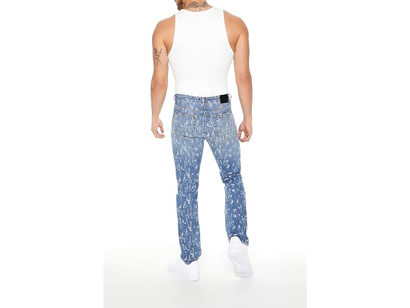 Forever 21 (30) Destroyed Slim-Fit Jeans