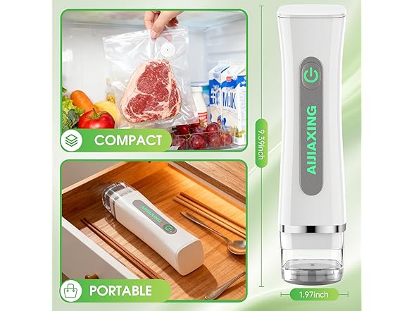 AIJIAXING Portable Vacuum Sealer
