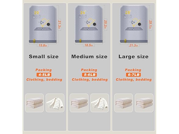 Vacuum Bags for Travel