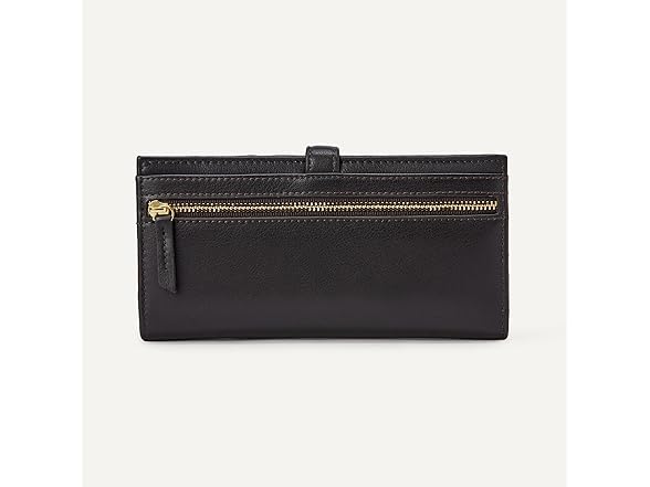 AE Womens Leather Clutch Wallet
