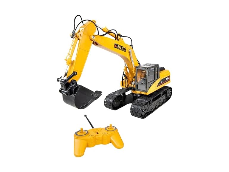 Sunnydaze Dig and Drive Remote Control Excavator