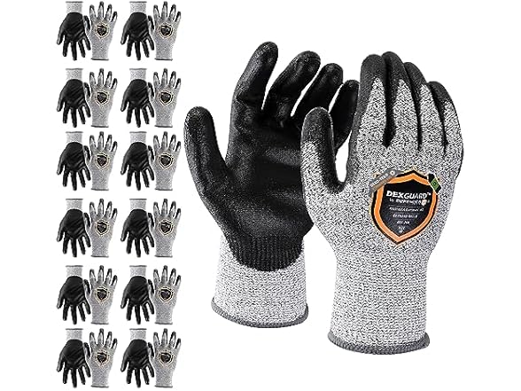 DEXGUARD™ ANSI A2 Cut Resistant Work Glove 12pr