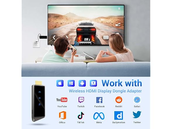 BRAIDOL Wireless HDMI Display Dongle