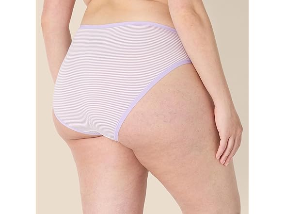 Cotton High Leg Brief Underwear, Pack of 6