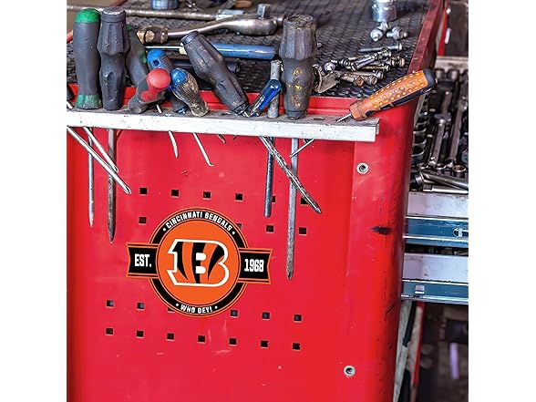 Cincinnati Bengals Badge Magnet