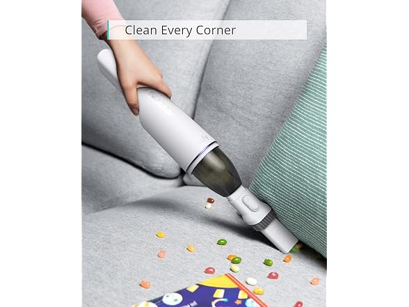 eufy by Anker, HomeVac H11,Cordless Handheld Vacuum Cleaner,Ultra-Lightweight 1.2lbs,5500Pa Suction Power,USB Charging, for Home Cleaning (Open Box)