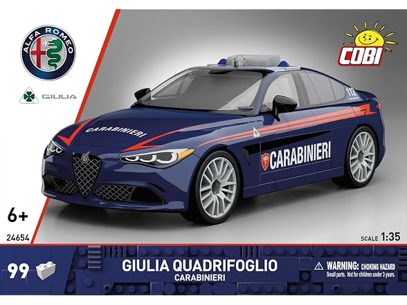 COBI Alfa Romeo Giulia Quadrifoglio, 99 Pieces