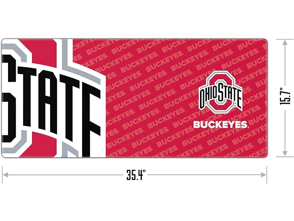 YouTheFan NCAA Ohio State Buckeyes Logo Series Pad