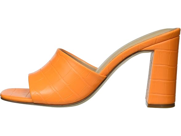 The Drop Women's Pattie High Block Heeled Mule Sandal