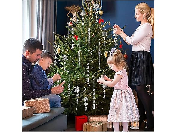 WHYLE 20Pcs Christmas Snowflake