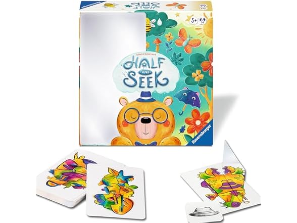 Ravensburger Half & Seek Fun Mirror Search Game