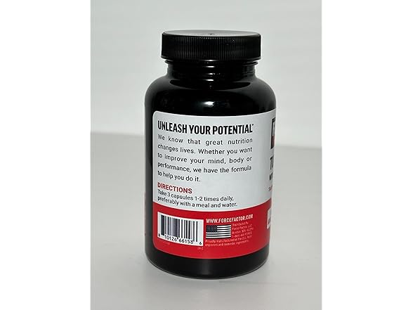 FORCE FACTOR Turmeric & BioPerine Joint Support 90ct