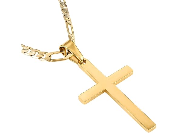 Angelus de Leon 14K Gold Figaro Chain 20in