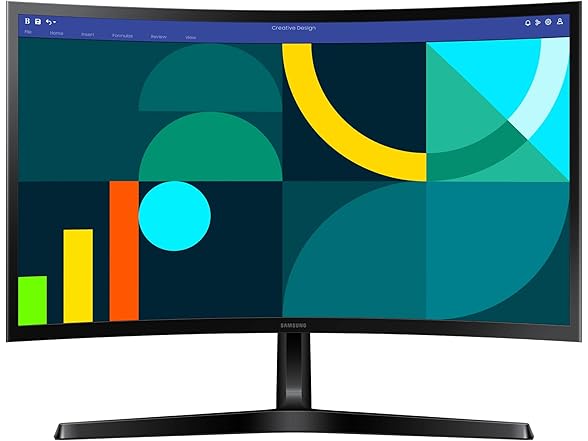 Samsung 24" FHD Curved Monitor | LS24D366GANXZA