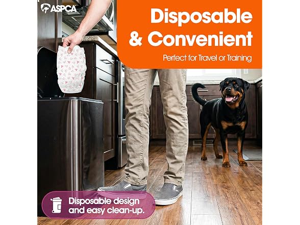 ASPCA ASPCA Female Dog Diapers with Wetness In