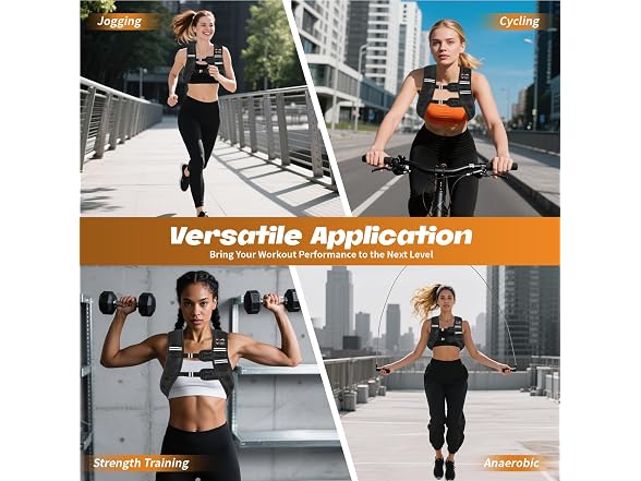 VBSD Weighted Vest 30lb Men Women