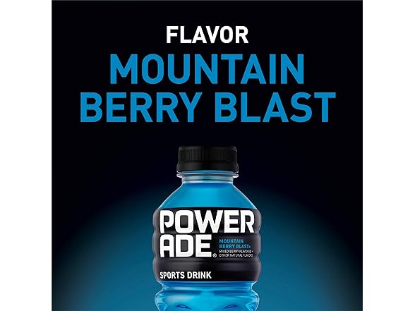 POWERADE Mountain Berry Blast, 20 fl oz, 8 Pack