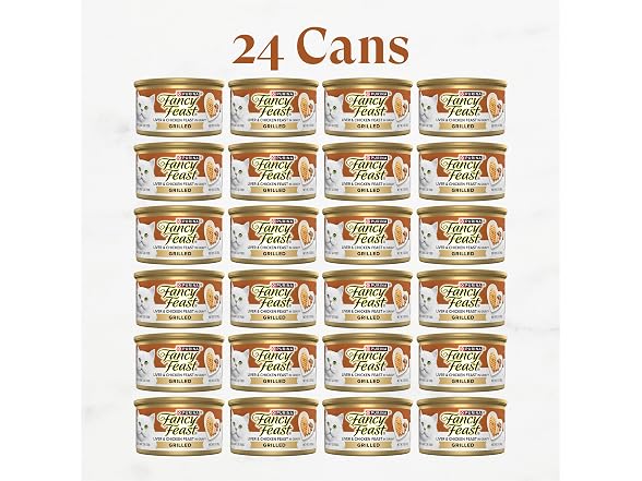 Purina Fancy Feast Grilled Liver and Chicken Feast 24Cans