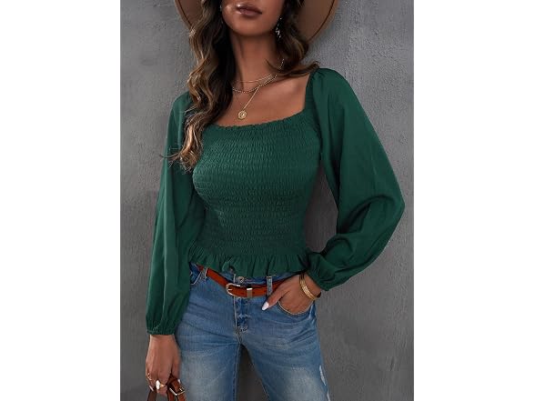 Evaless Women (L) Spring Clothes Trendy Long Shirt