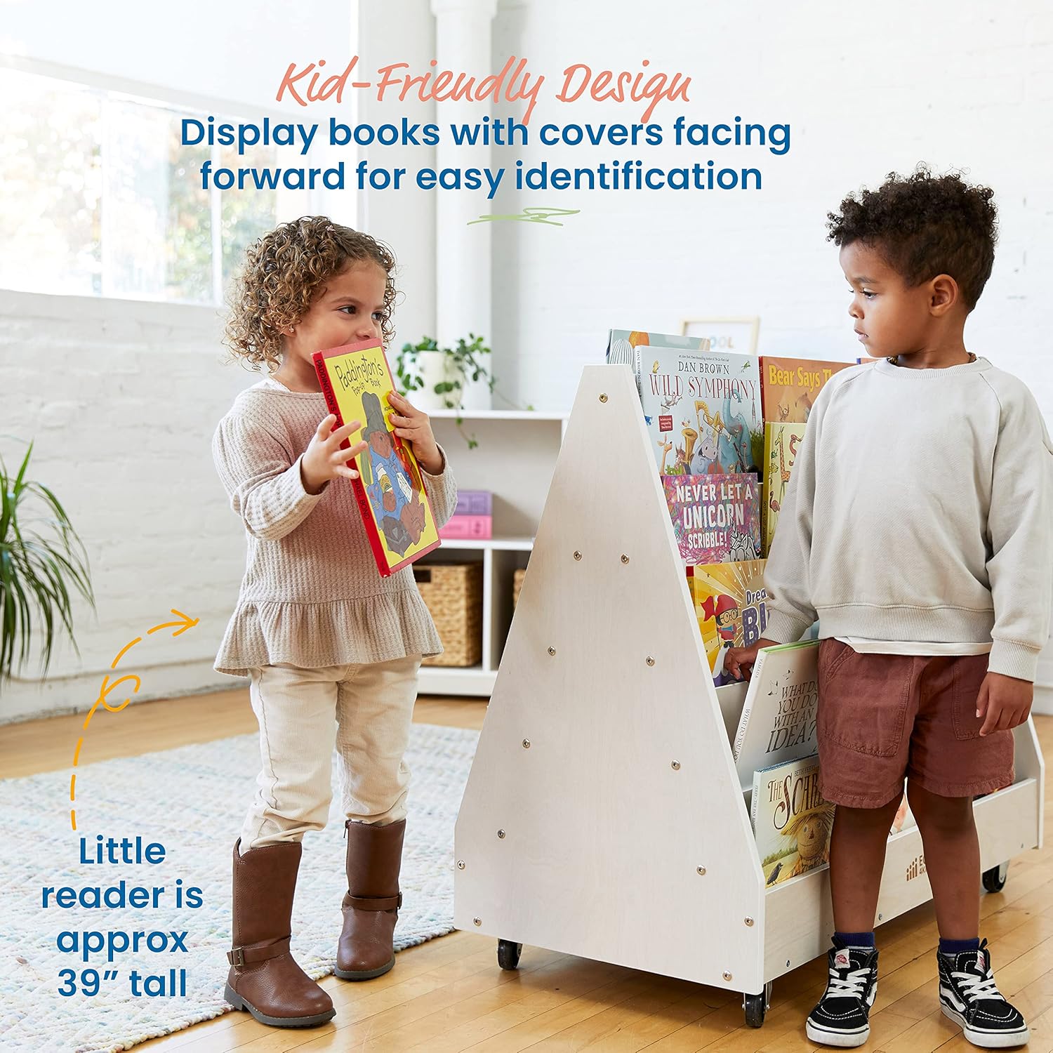 ECR4Kids Double-Sided Mobile Book Display - Gallery 21