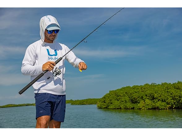 HUK Icon X Sun Protection Hoodie, XL