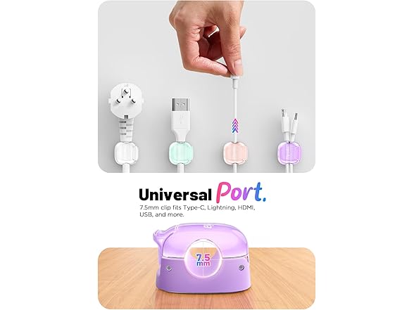 8 Pack Cord Holder Cord Organizer Clasp