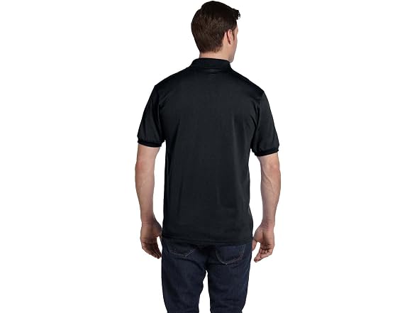 Hanes Men (4XL) Stedman Jersey Knit Polo Shirt